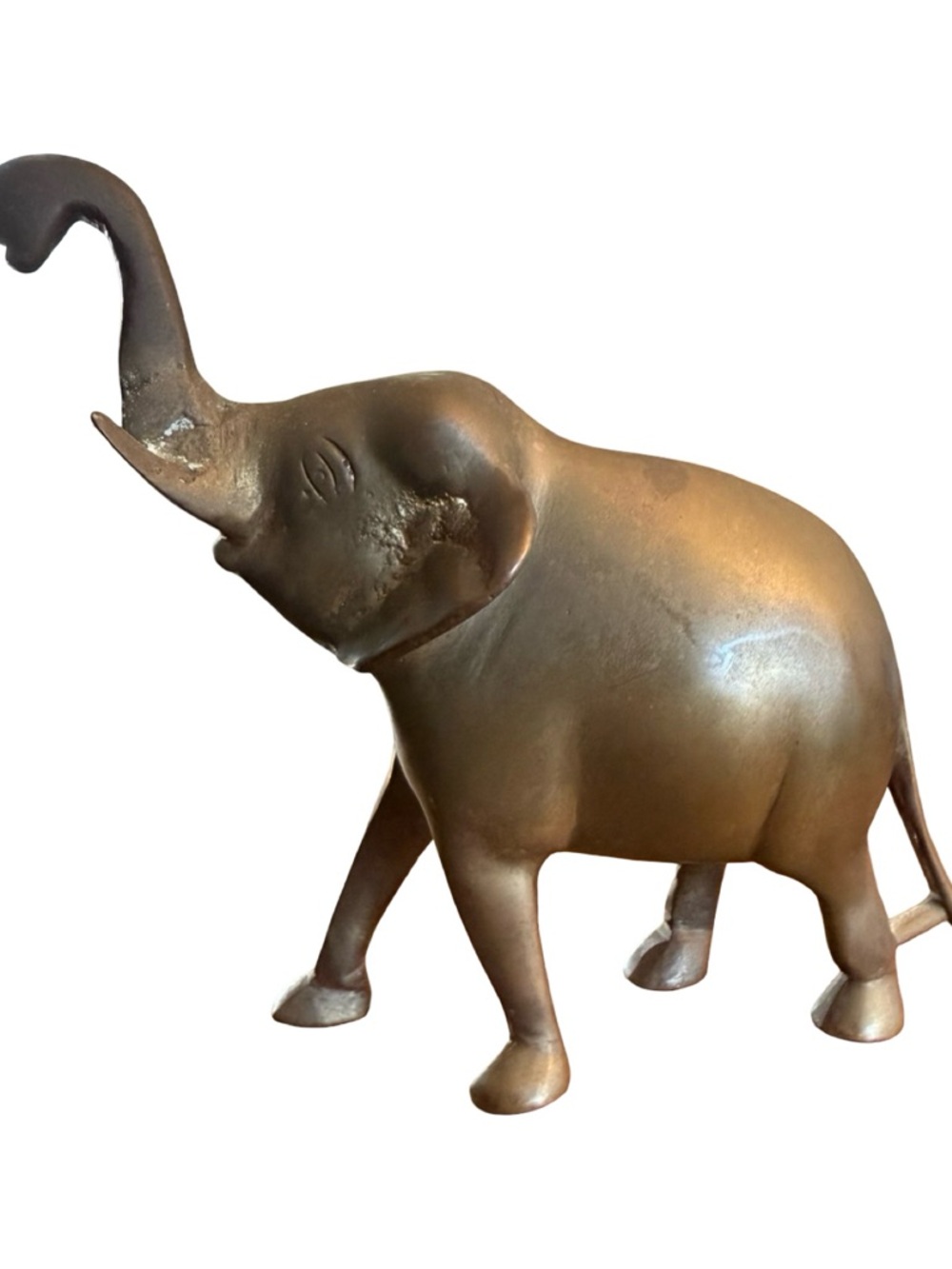 Decorative Elephant Sculpture in Bronze‎ Finish - Picture 3 of 5